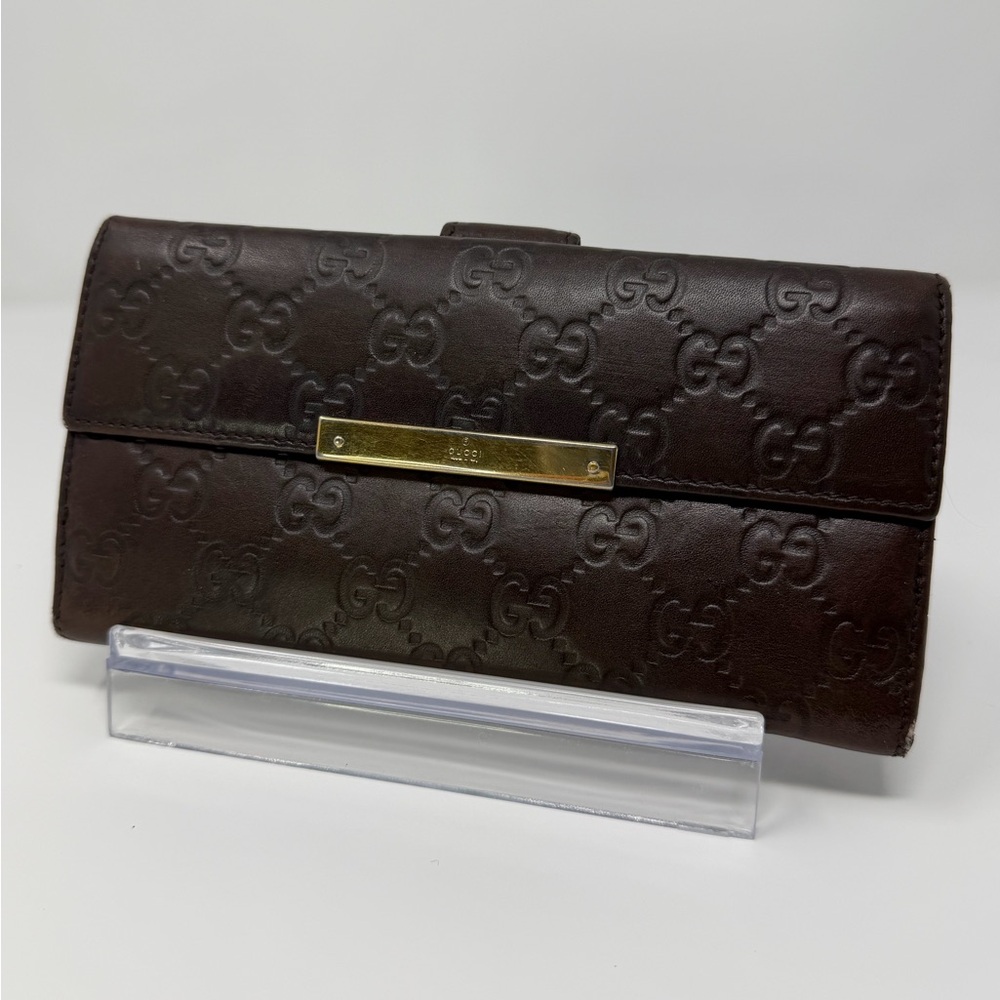 Gucci Brown Leather Wallet